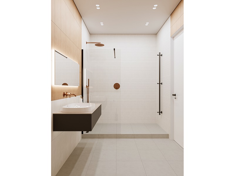 Ванная комната с душевой Каннареджо