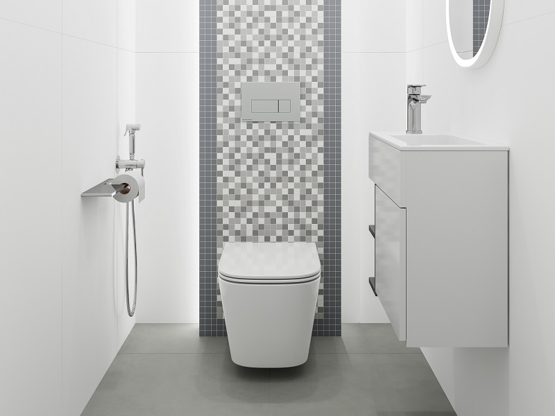 Туалетная комната Темари / Танжер / Про Чементо