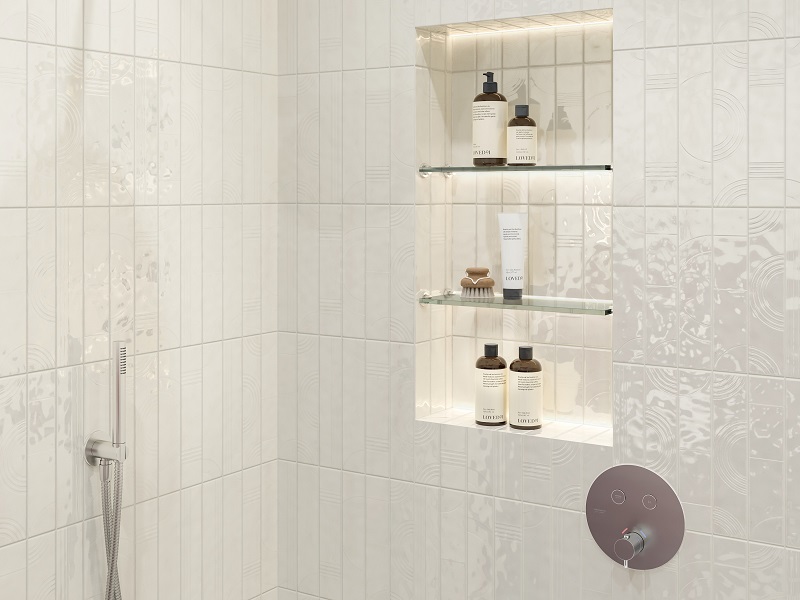 Ванная комната с душевой Мажорель / Про Чементо Ванная комната с душевой Мажорель / Про Чементо