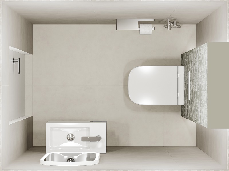 Туалетная комната Таделакт / Про Чементо Туалетная комната Таделакт / Про Чементо