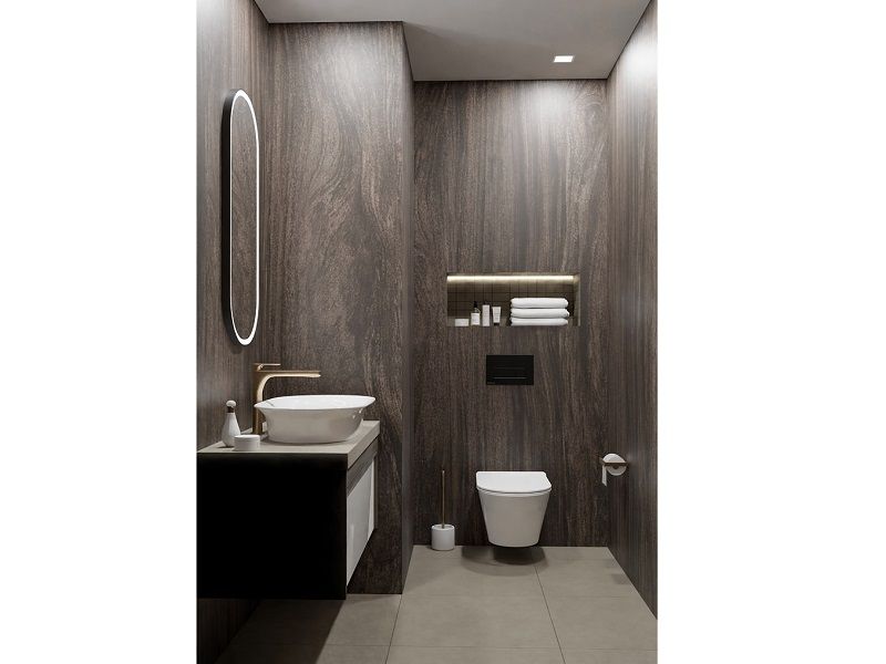 Туалетная комната Про Чементо / Ноче