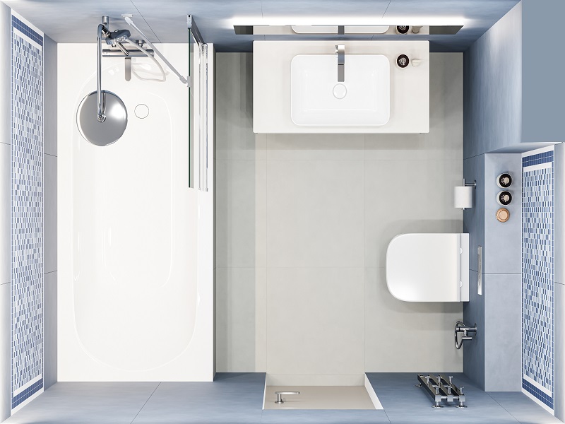 Ванная комната Темари / Таделакт / Про Чементо Ванная комната Темари / Таделакт / Про Чементо