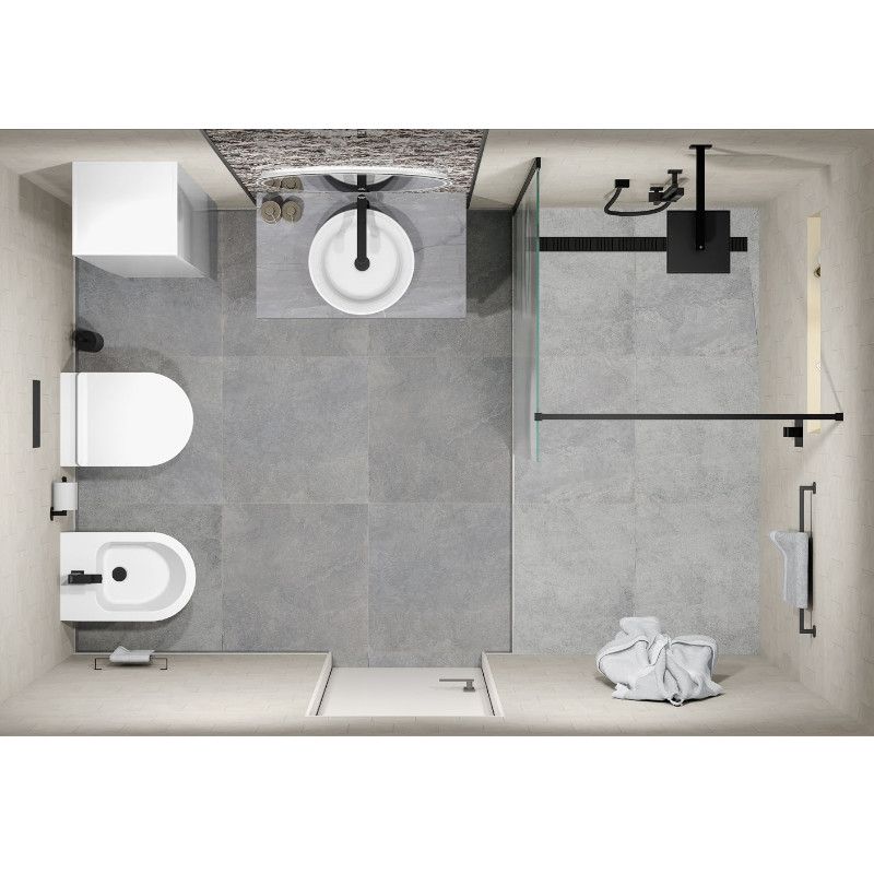 Совмещенный санузел Каламита / Про Стоун