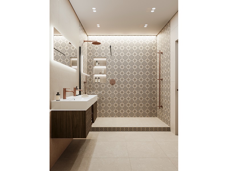 Ванная комната с душевой зоной Касабланка Ванная комната с душевой зоной Касабланка