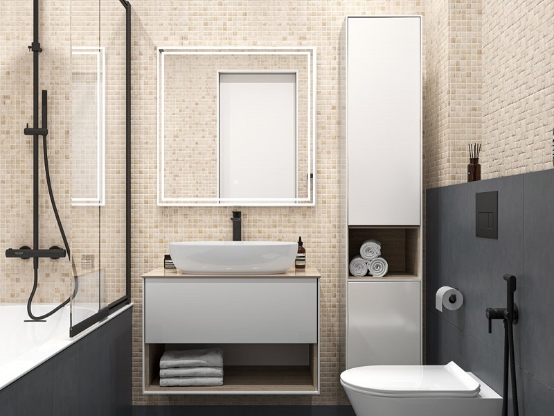 Совмещенный санузел Риальто Антика / Про Чементо