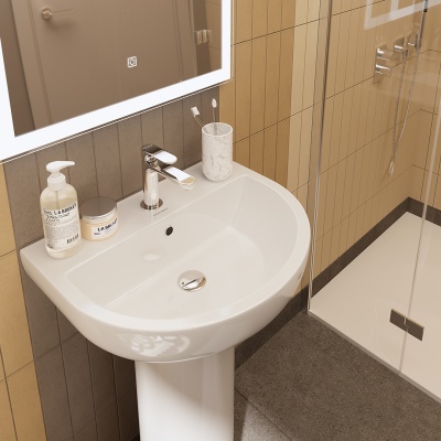 Раковина Buongiorno/Бонджорно 55 с крепежом Раковина Buongiorno/Бонджорно 55 с крепежом