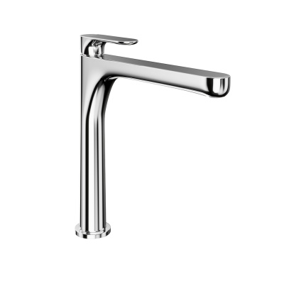 Смеситель для раковины Ole/Оле однорычажный высокий без донного клапана, хром глянец Смеситель для раковины Ole/Оле однорычажный высокий без донного клапана, хром глянец