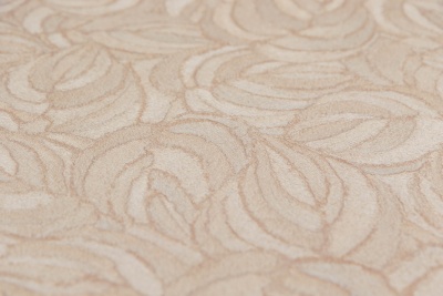 Обои виниловые на флизелиновой основе Мираж база универсальная, бежевый, листья