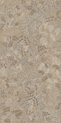 Люберон бежевый декорированный матовый обрезной 119,5x238,5x0,9