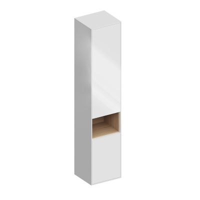 Пенал Plaza Modern/Плаза Модерн подвесной 170, белый глянцевый Пенал Plaza Modern/Плаза Модерн подвесной 170, белый глянцевый