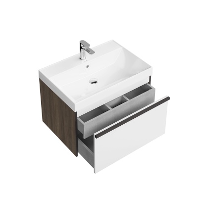 Тумба Modula/Модула подвесная 70 с ящиком 1+1, арабика