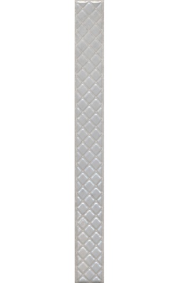 Бордюр Мотиво серый светлый глянцевый 40x4,2x0,8 Бордюр Мотиво серый светлый глянцевый 40x4,2x0,8