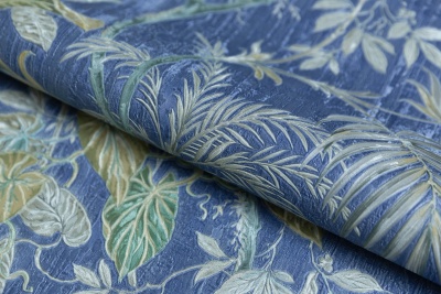 Обои виниловые Оранжерея мотив, синий Обои виниловые Оранжерея мотив, синий