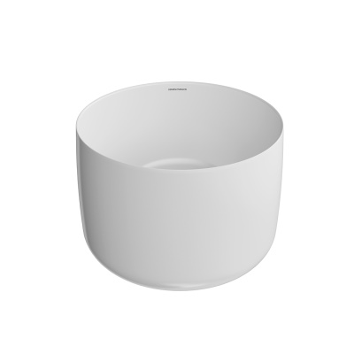 Раковина Magica/Маджика накладная 42, белый глянцевый