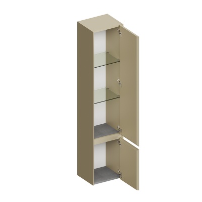 Пенал Cubo/Кубо подвесной правый 165, лимо матовый Пенал Cubo/Кубо подвесной правый 165, лимо матовый