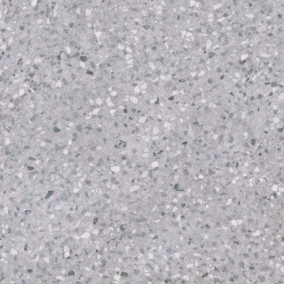 Терраццо серый обрезной 60x60x0,9