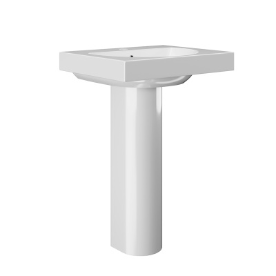 Раковина Buongiorno/Бонджорно подвесная/мебельная 60, белая глянцевая