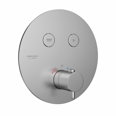 Встраиваемый термостатический смеситель для душа Eterna/Этерна, нержавеющая сталь
