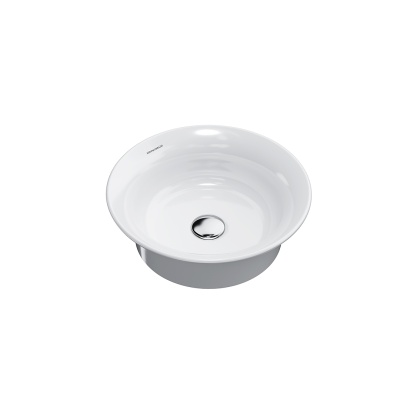 Раковина Canaletto/Каналетто накладная 40, белая глянцевая Раковина Canaletto/Каналетто накладная 40, белая глянцевая