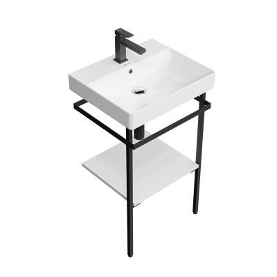 Структура металлическая Pro/Про напольная 50, черная матовая Структура металлическая Pro/Про напольная 50, черная матовая