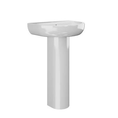 Пьедестал Pro/Про напольный, белый глянцевый Пьедестал Pro/Про напольный, белый глянцевый