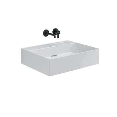 Раковина Logica/Лоджика мебельная без отверстий 60, белая глянцевая Раковина Logica/Лоджика мебельная без отверстий 60, белая глянцевая