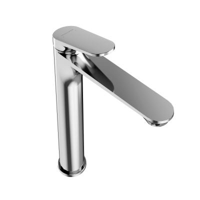 Смеситель Тондо для раковины высокий без донного клапана, хром