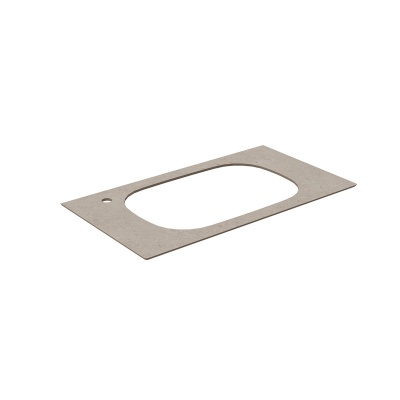 Столешница MAGICA Риккарди 90 см, бежевая матовая