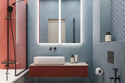 Ванная комната Таделакт / Про Чементо