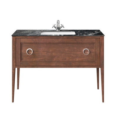 Тумба Plaza Classic/Плаза Классик напольная 1 ящик 120, орех матовый Тумба Plaza Classic/Плаза Классик напольная 1 ящик 120, орех матовый