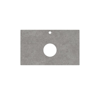 Столешница из керамогранита Фондамента 80, серая Столешница из керамогранита Фондамента 80, серая