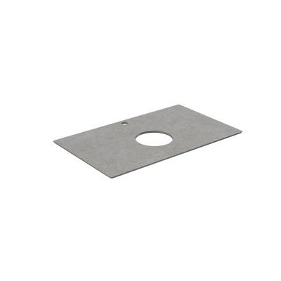 Столешница из керамогранита Фондамента 80, серая Столешница из керамогранита Фондамента 80, серая