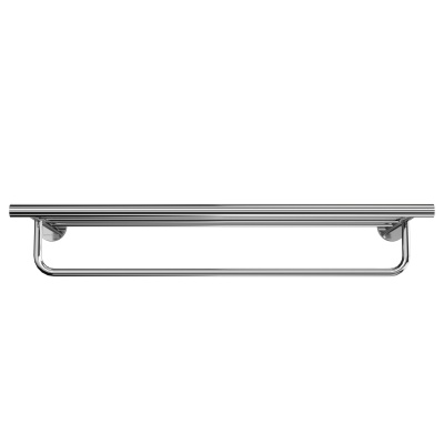 Полка для полотенец Изола настенная, хром