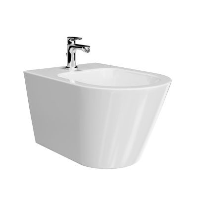 Биде Plaza Modern/Плаза Модерн подвесное, белый глянцевый