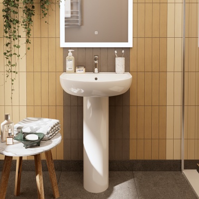 Пьедестал Pro/Про напольный, белый глянцевый Пьедестал Pro/Про напольный, белый глянцевый