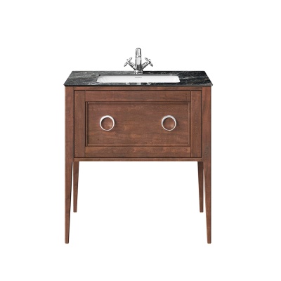 Тумба Plaza Classic/Плаза Классик напольная с ящиком 80, орех матовый Тумба Plaza Classic/Плаза Классик напольная с ящиком 80, орех матовый