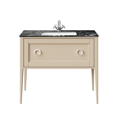 Тумба Plaza Classic/Плаза Классик напольная 1 ящик 100, капучино матовый Тумба Plaza Classic/Плаза Классик напольная 1 ящик 100, капучино матовый