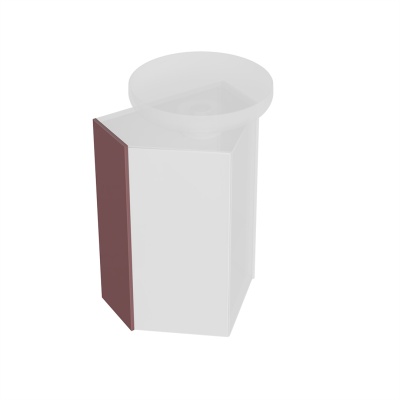 Боковина универсальная для двух модулей Caravan/Караван, марокканский гранатовый Боковина универсальная для двух модулей Caravan/Караван, марокканский гранатовый