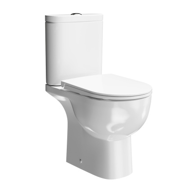 Унитаз Buongiorno Pro/Бонджорно Про напольный, белый глянцевый Унитаз Buongiorno Pro/Бонджорно Про напольный, белый глянцевый