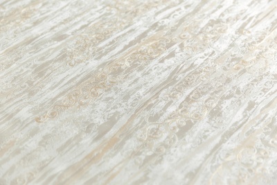 Обои виниловые Виньетки мотив, серо-желтый