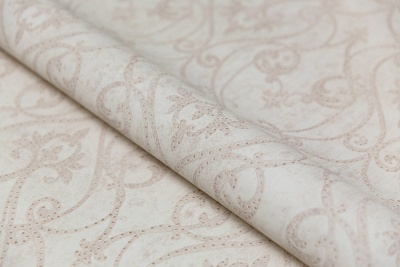 Обои виниловые на флизелиновой основе Дамаск мотив, бежевый Обои виниловые на флизелиновой основе Дамаск мотив, бежевый