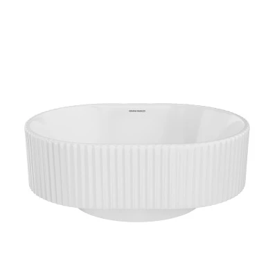 Раковина ARTBASIN Vento накладная 50, белая глянцевая