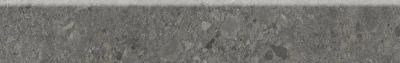 Плинтус Чеппо ди Гре антрацит матовый обрезной 60x9,5x0,9