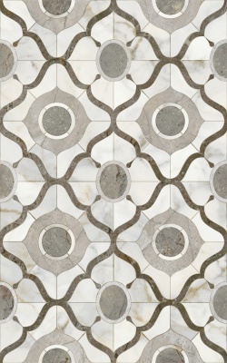 Декор Кантата глянцевый 25x40x0,8