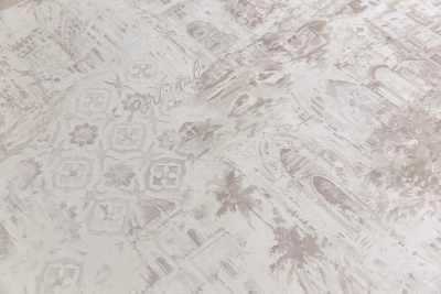 Обои виниловые Впечатление мотив, бежевый