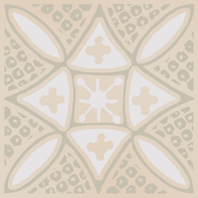 Декор Бахия 2 бежевый светлый глянцевый 9,8x9,8x0,7 Декор Бахия 2 бежевый светлый глянцевый 9,8x9,8x0,7