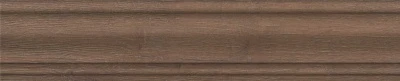 Плинтус Тровазо коричневый матовый 39,8x8x1,55
