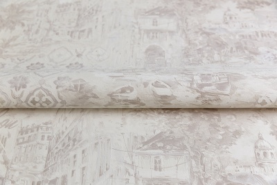 Обои виниловые Впечатление мотив, бежевый