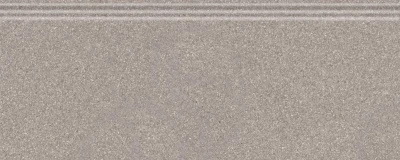 Плинтус Рабат серый матовый обрезной 30x12x1,3