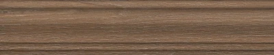 Плинтус Тровазо коричневый светлый матовый 39,8x8x1,55